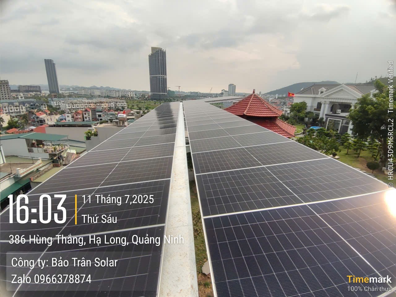 lắp đặt điện mặt trời tại Hạ Long 4